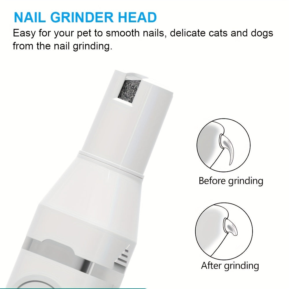 4-in-1 Rechargeable Dog & Cat Grooming Clipper Kit