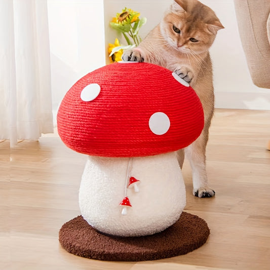 Mushroom Shaped Cat Scratcher