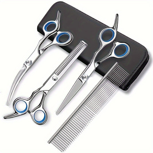 Complete Pet Grooming Scissors Kit