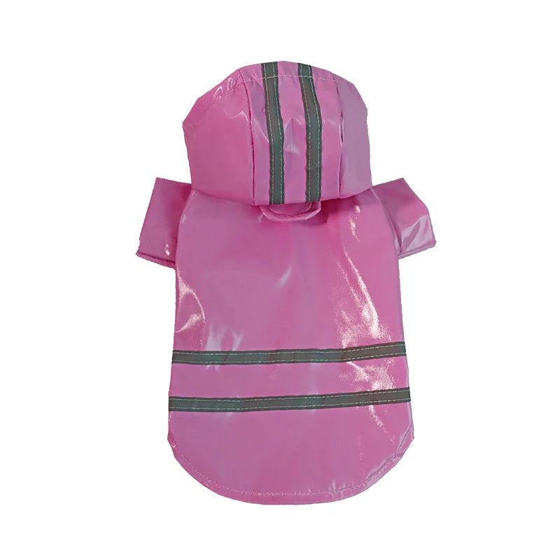 Reflective Waterproof Pet Raincoat