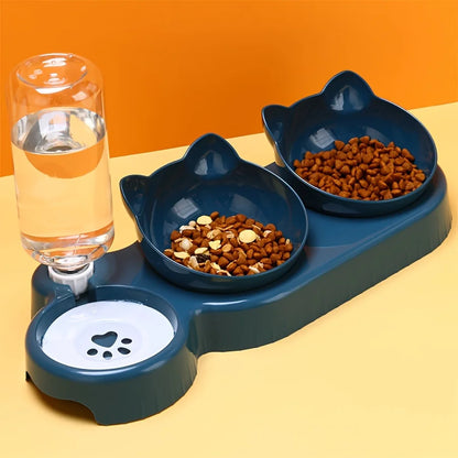 3 In 1 Water And Food Bowl Set