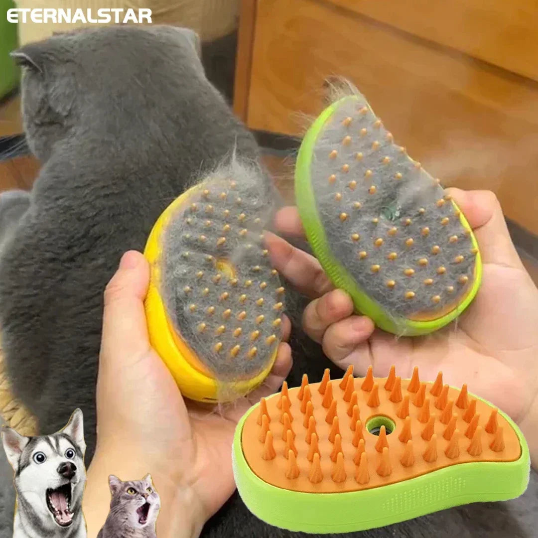 Electric Steam Grooming Brush