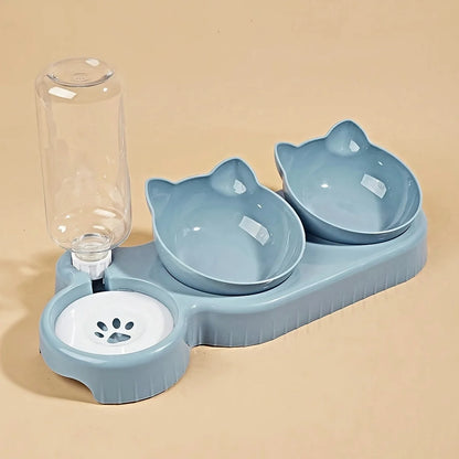 3 In 1 Water And Food Bowl Set