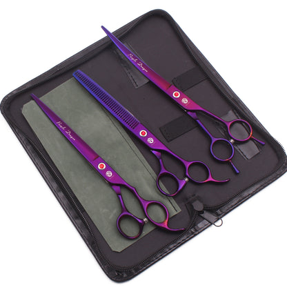 Purple Dragon Grooming Scissors