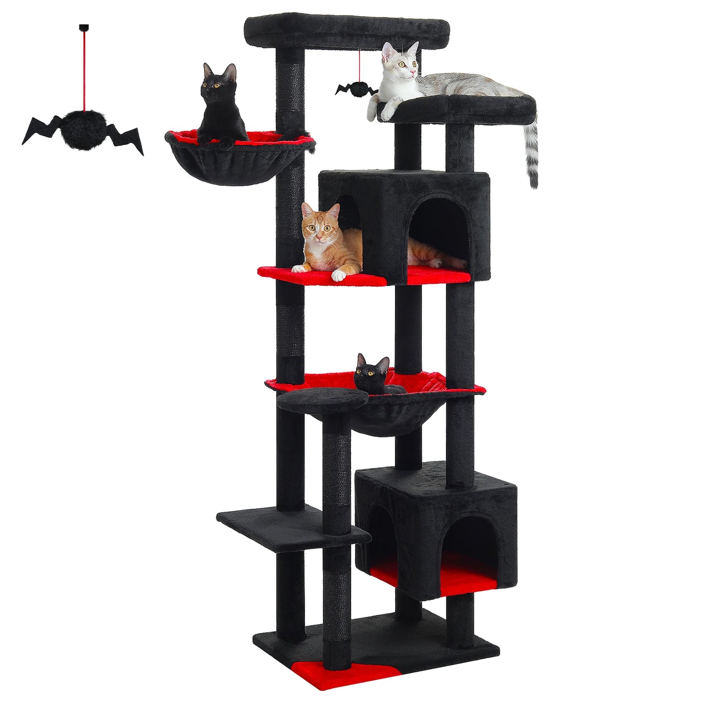 "Vampires Lair" 7-Level Cat Tree