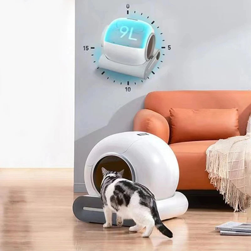 Smart Self-Cleaning Cat Litter Box