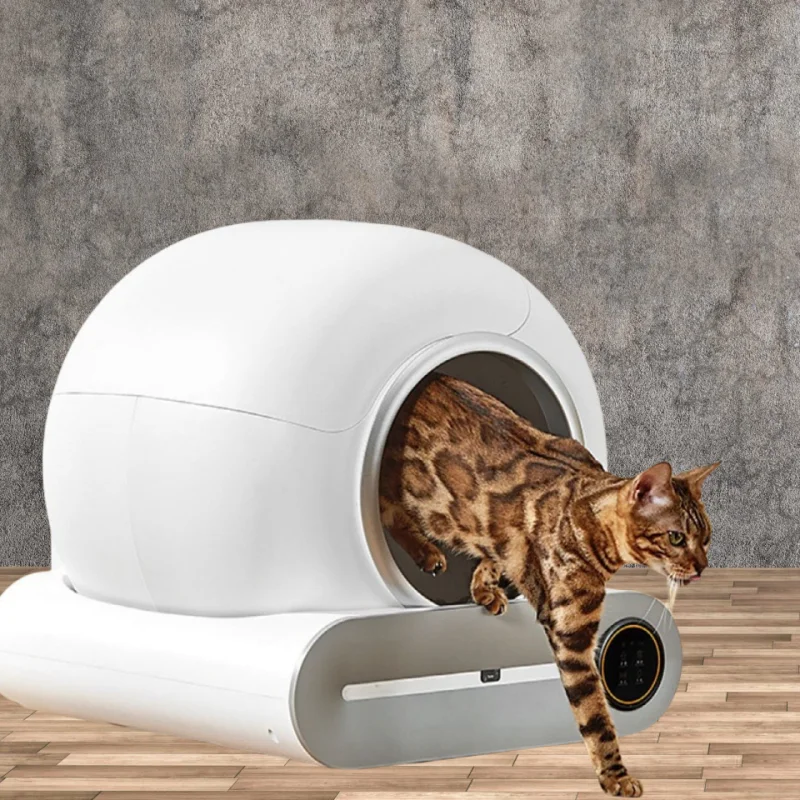 Smart Self-Cleaning Cat Litter Box