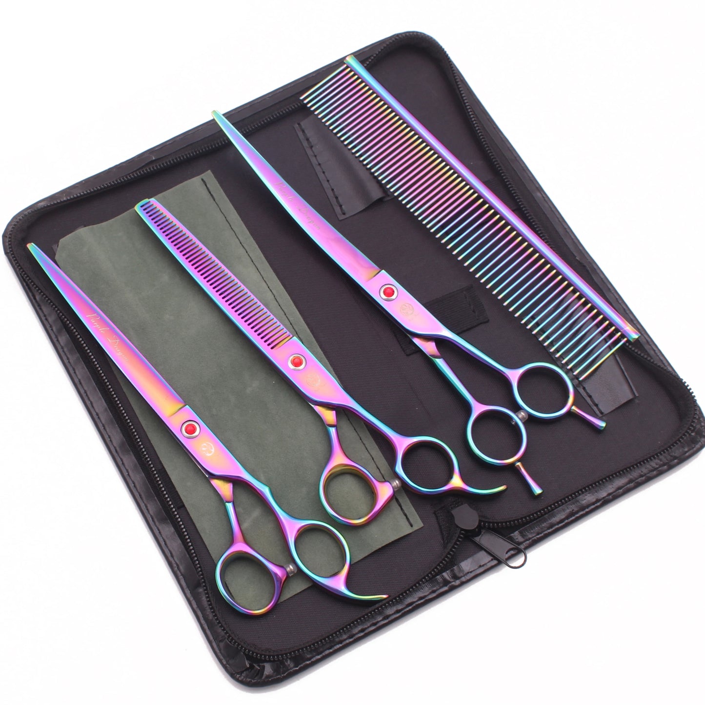 Purple Dragon Grooming Scissors