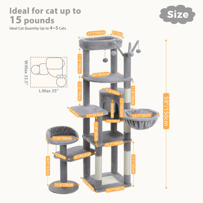 "Purrfect Perches" Cat Tree