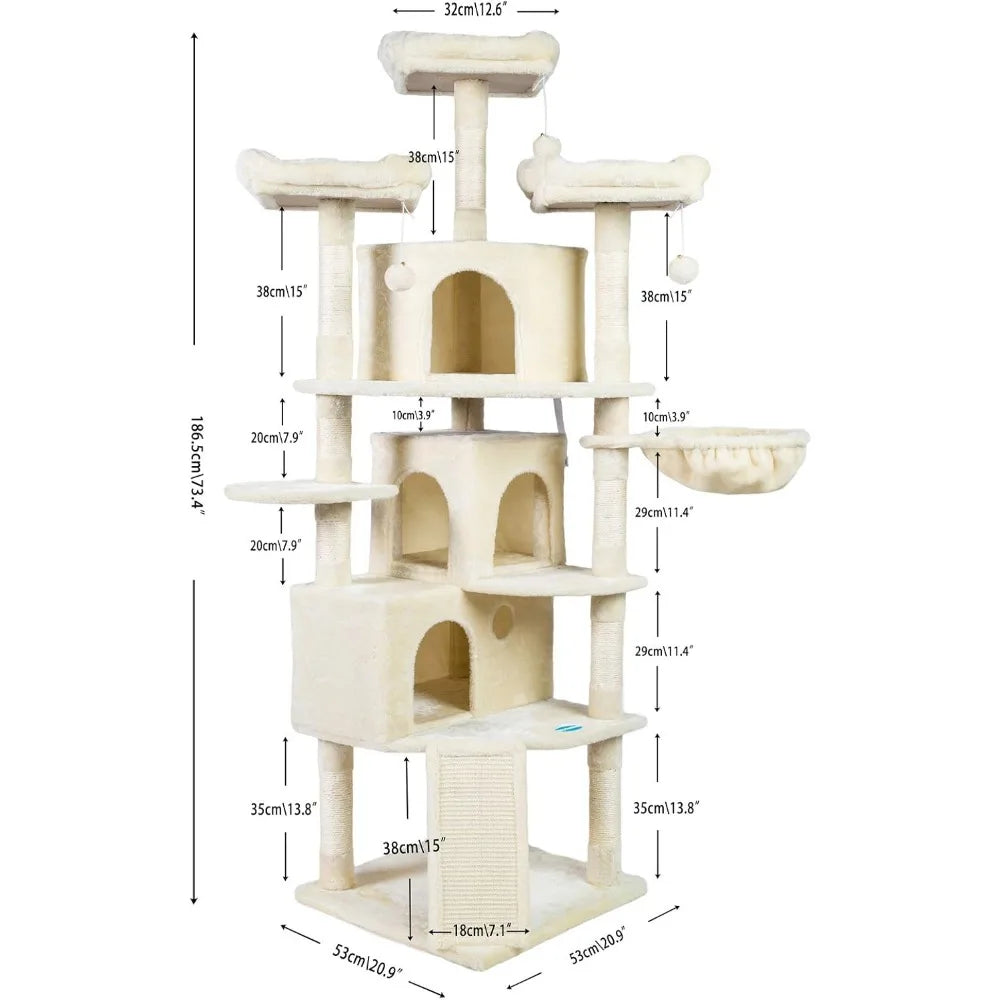 "Mystic Castle" Cat Tower