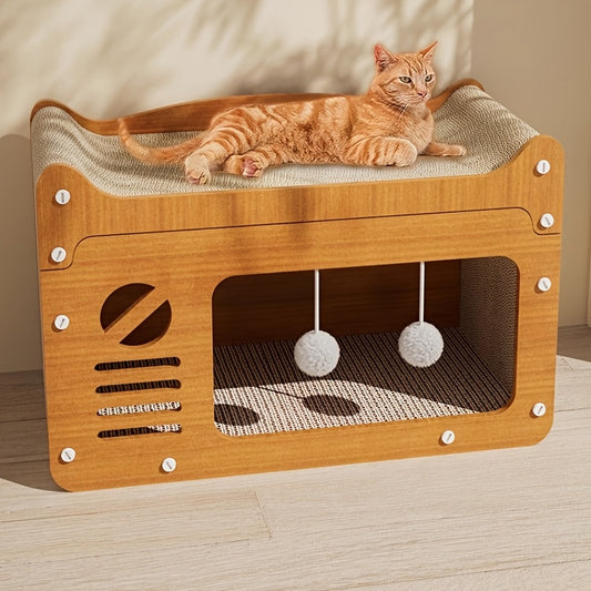 Whisker Wonders Multi-Level Cat Scratcher Lounge